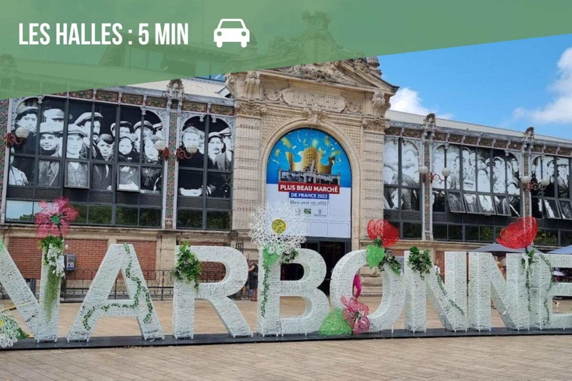 Le Cocon - Wifi - Cour Privative - Proche Halles Narbonne Exterior photo